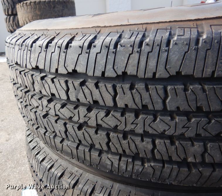 image for item DQ7296 (4) Firestone LT245/75R17 tires and wheels