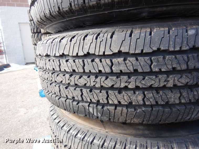 image for item DQ7296 (4) Firestone LT245/75R17 tires and wheels