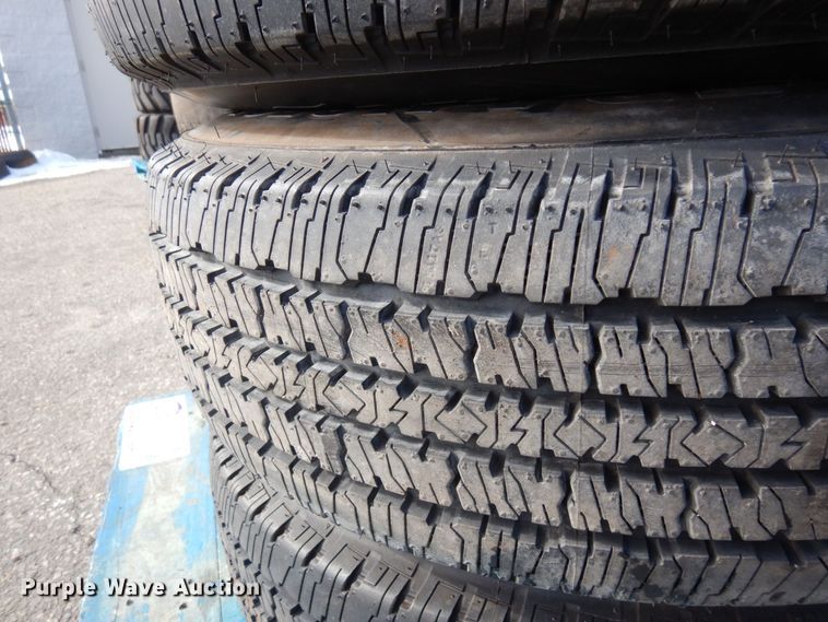 image for item DQ7296 (4) Firestone LT245/75R17 tires and wheels