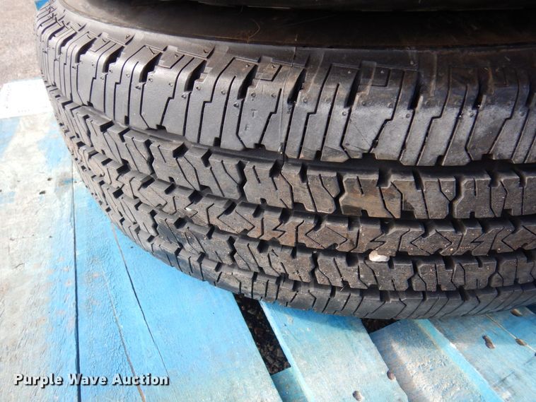 image for item DQ7296 (4) Firestone LT245/75R17 tires and wheels