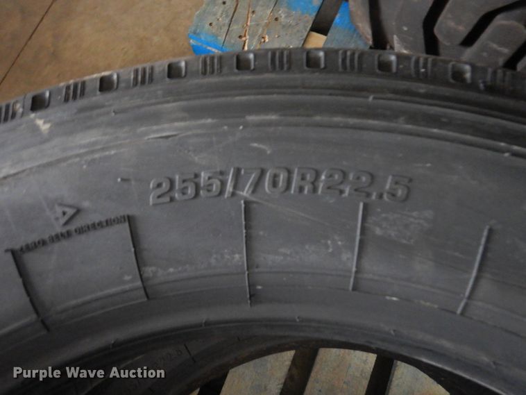 image for item DQ7299 (2) Constellation 255/70R22.5 tires