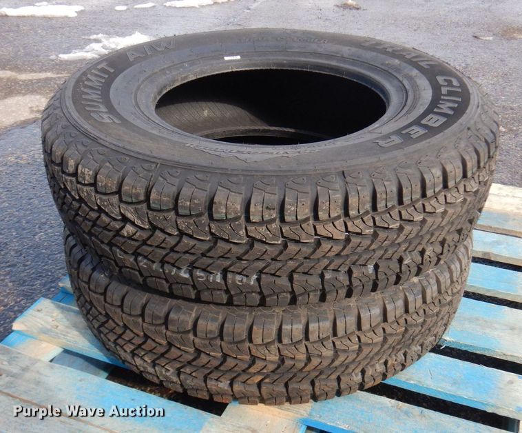 image for item DQ7303 (2) Summit Trail Climber LT215/85R16 tires