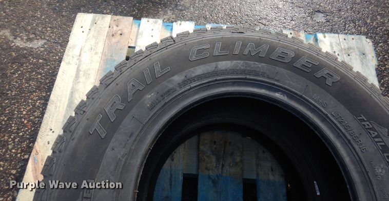 image for item DQ7303 (2) Summit Trail Climber LT215/85R16 tires