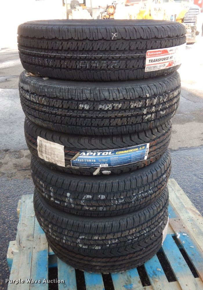 image for item DQ7306 (6) LT225/75R15 tires