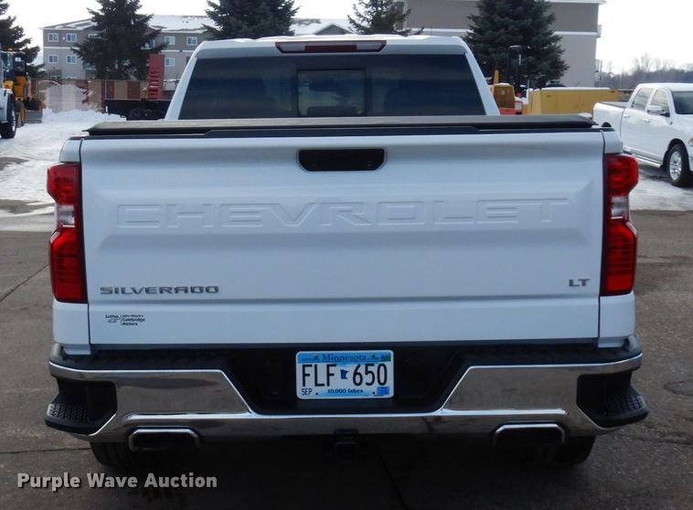 image for item KU9730 2020 Chevrolet Silverado 1500 LT  Double Cab pickup truck