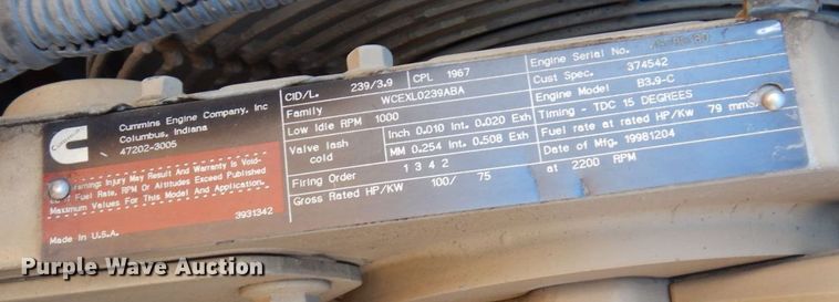 image for item KU9732 1999 Dynapac CP132  pneumatic roller