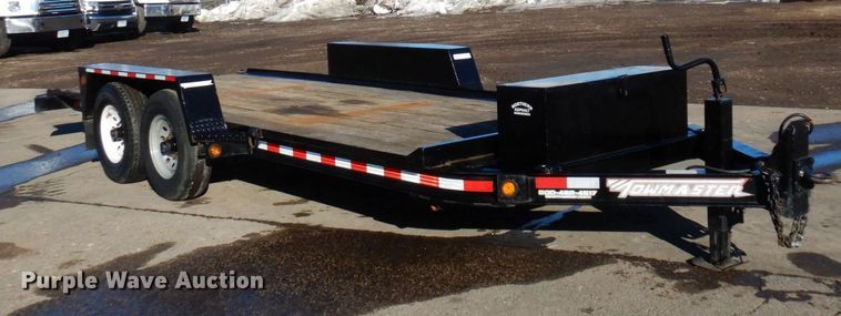 image for item KU9733 2008 Towmaster T-12DT  tilt deck equipment trailer