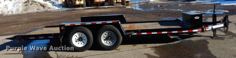 image for item KU9733 2008 Towmaster T-12DT  tilt deck equipment trailer