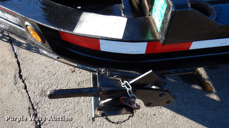 image for item KU9733 2008 Towmaster T-12DT  tilt deck equipment trailer