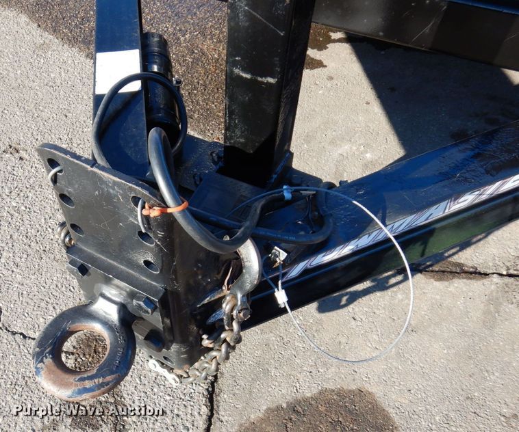 image for item KU9733 2008 Towmaster T-12DT  tilt deck equipment trailer