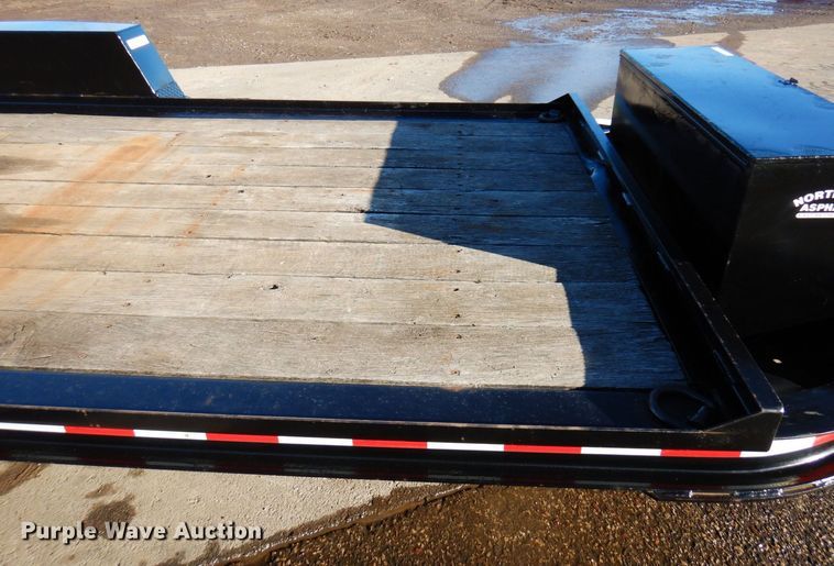 image for item KU9733 2008 Towmaster T-12DT  tilt deck equipment trailer