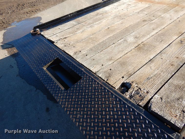 image for item KU9733 2008 Towmaster T-12DT  tilt deck equipment trailer