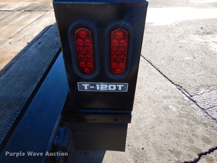 image for item KU9733 2008 Towmaster T-12DT  tilt deck equipment trailer