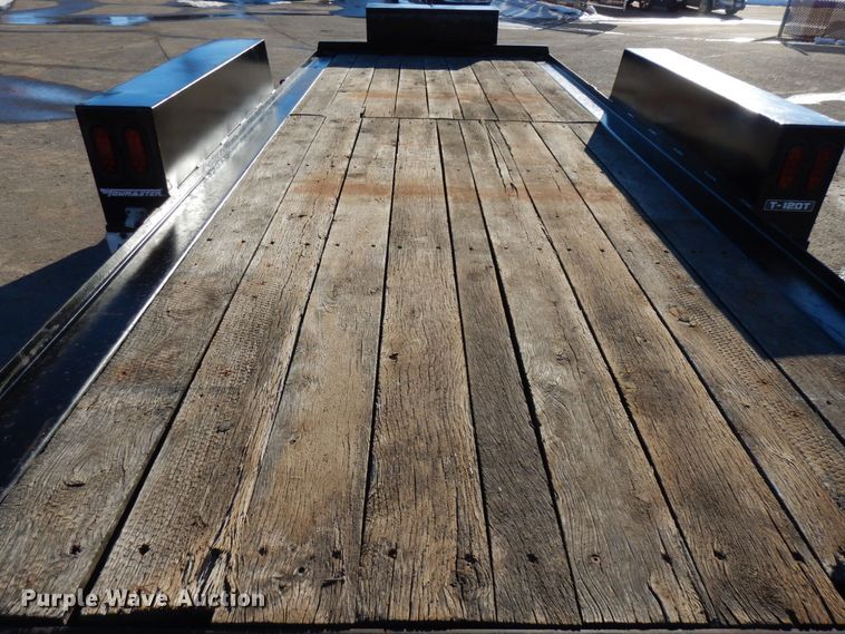 image for item KU9733 2008 Towmaster T-12DT  tilt deck equipment trailer