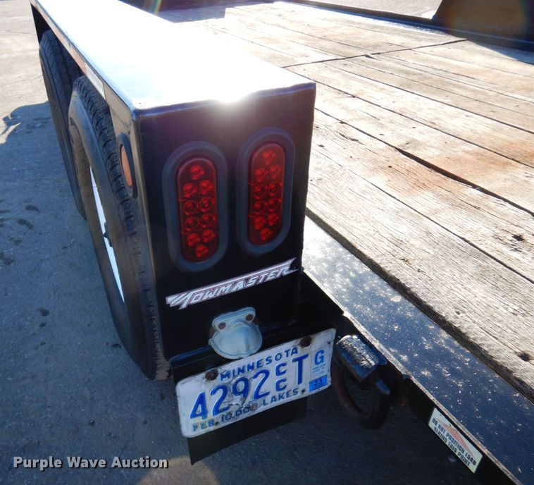 image for item KU9733 2008 Towmaster T-12DT  tilt deck equipment trailer
