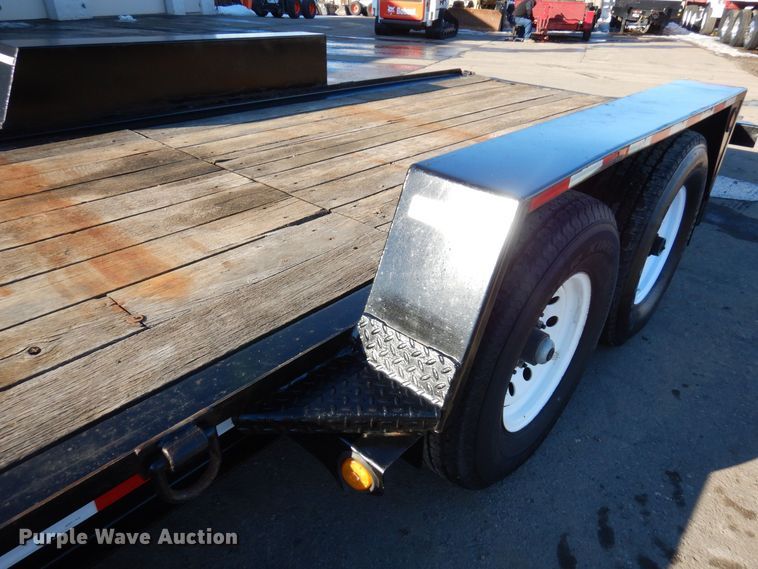 image for item KU9733 2008 Towmaster T-12DT  tilt deck equipment trailer