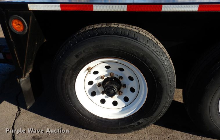 image for item KU9733 2008 Towmaster T-12DT  tilt deck equipment trailer