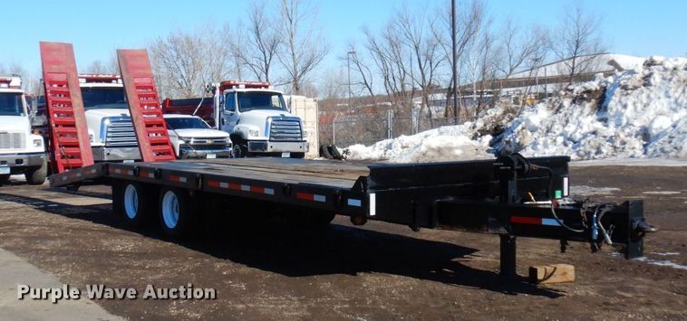 image for item KU9734 1991 Felling FT-40-2  equipment trailer