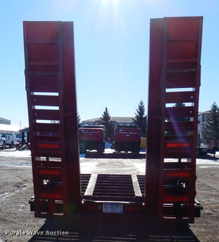 image for item KU9734 1991 Felling FT-40-2  equipment trailer