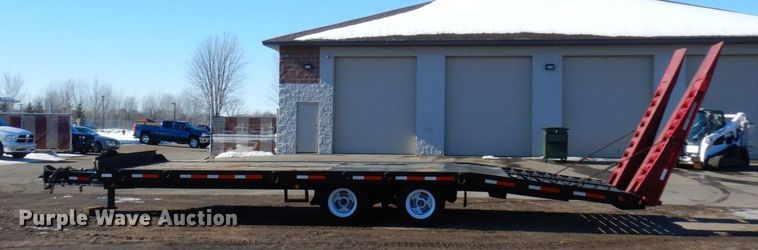 image for item KU9734 1991 Felling FT-40-2  equipment trailer