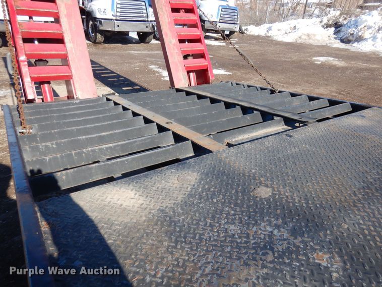 image for item KU9734 1991 Felling FT-40-2  equipment trailer