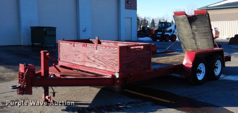 image for item KU9750 1997 Towmaster  equipment trailer