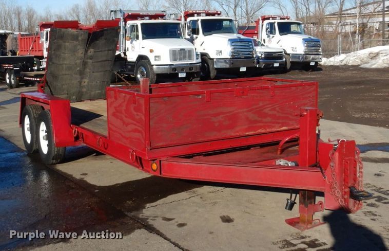 image for item KU9750 1997 Towmaster  equipment trailer