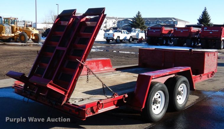 image for item KU9750 1997 Towmaster  equipment trailer