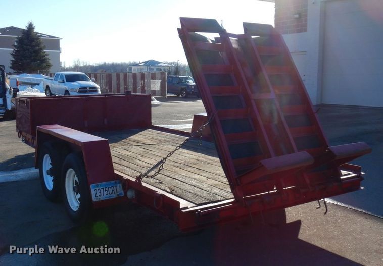 image for item KU9750 1997 Towmaster  equipment trailer