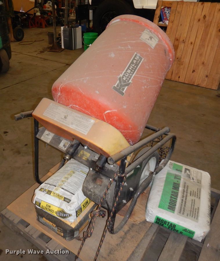 image for item KU9789 Kushlan  cement mixer