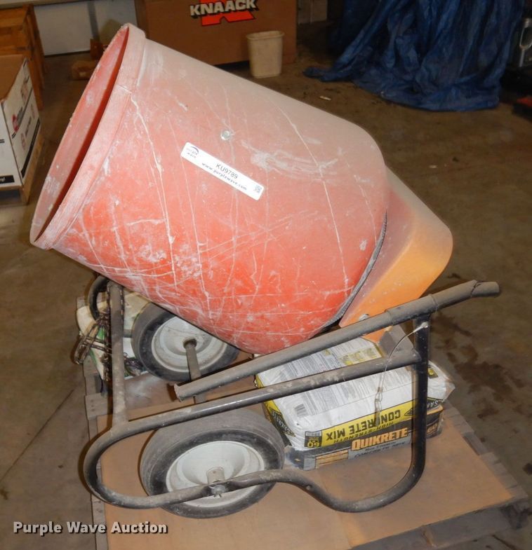 image for item KU9789 Kushlan  cement mixer