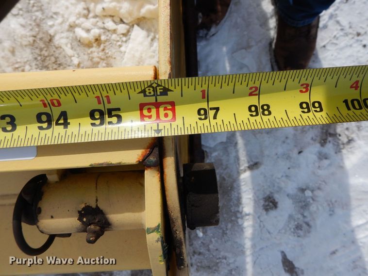 image for item KU9810 Snow Wolf  96" W snow pusher