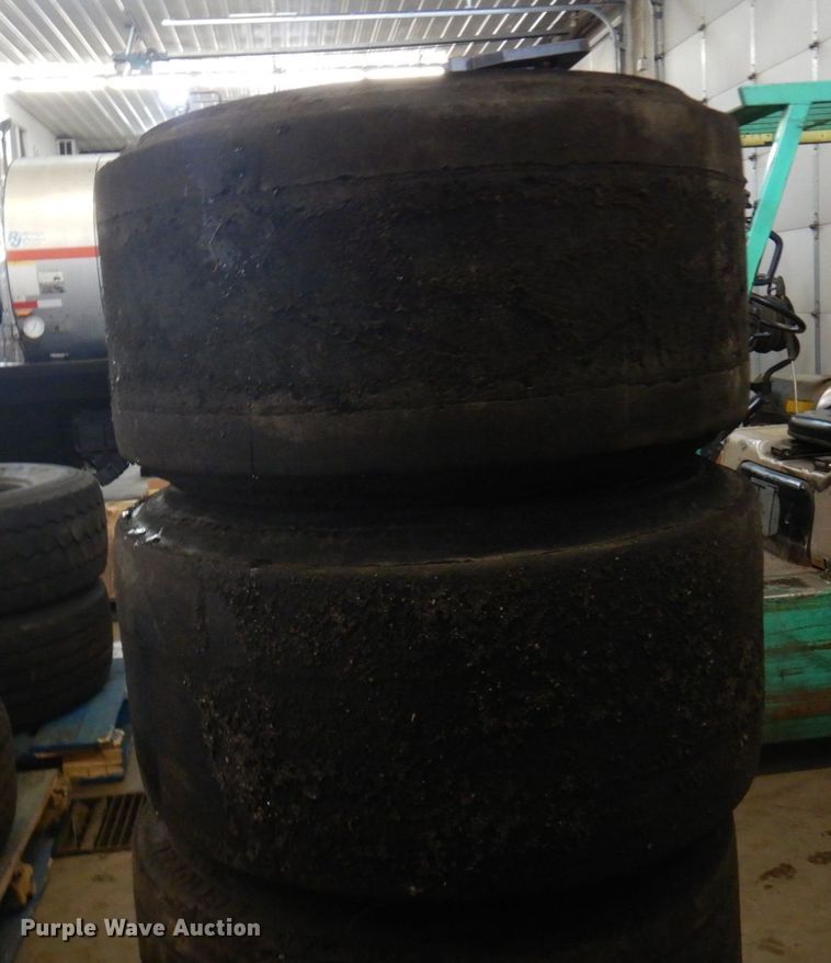 image for item KU9850 (4) 12-16.5 skid steer tires and wheels