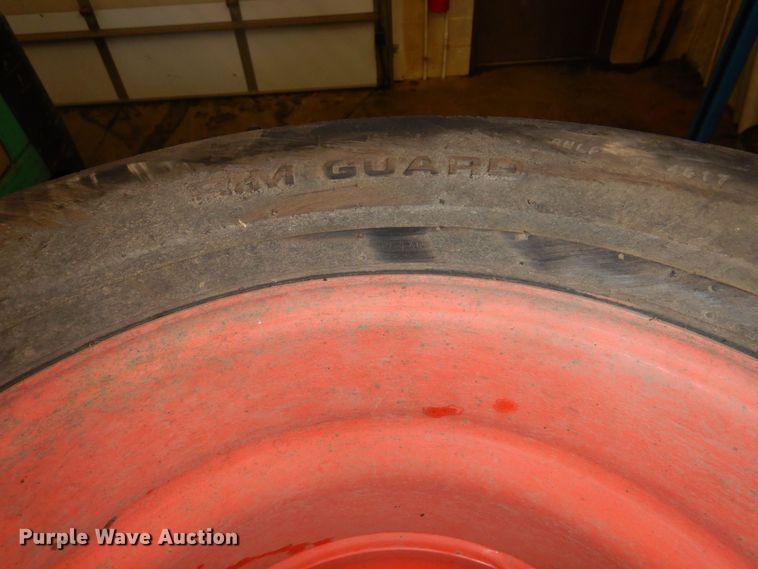 image for item KU9850 (4) 12-16.5 skid steer tires and wheels