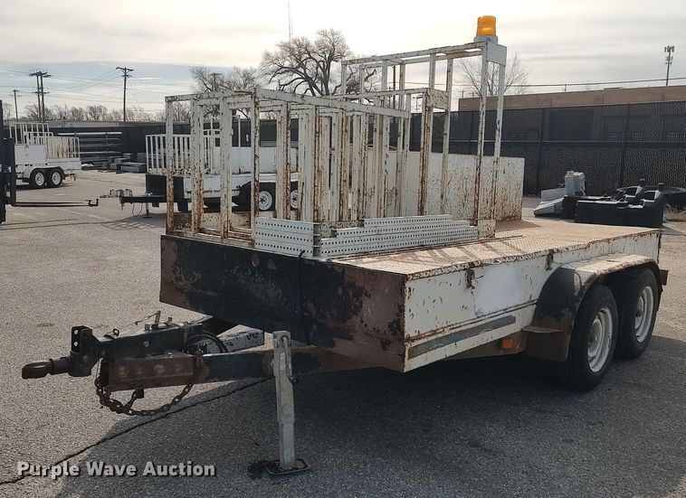 image for item DG5369 1995 Starlite  utility trailer