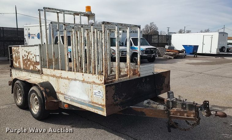 image for item DG5369 1995 Starlite  utility trailer