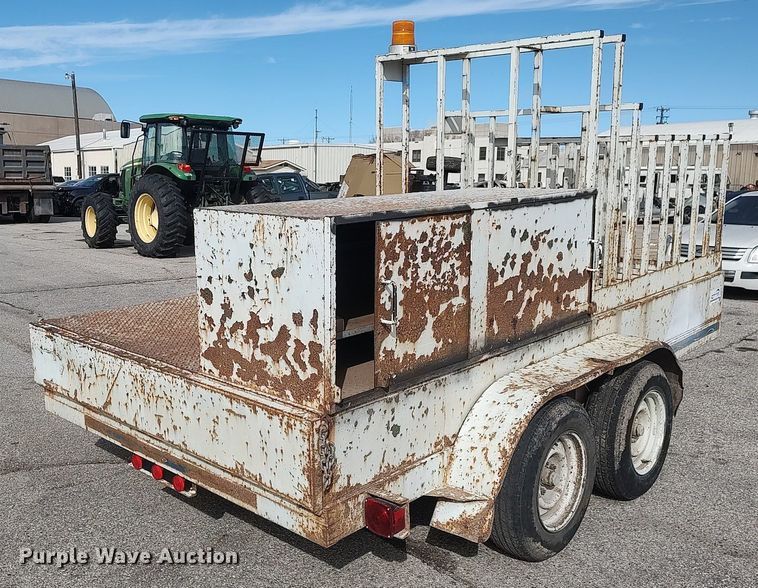 image for item DG5369 1995 Starlite  utility trailer