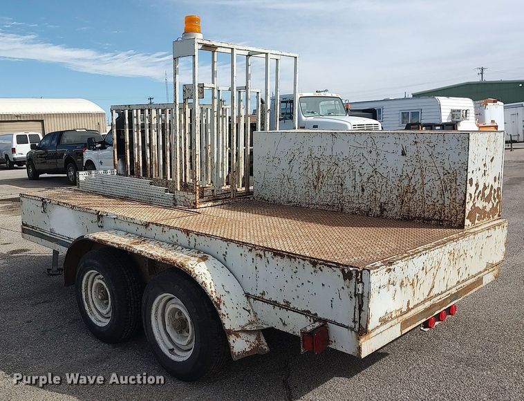 image for item DG5369 1995 Starlite  utility trailer