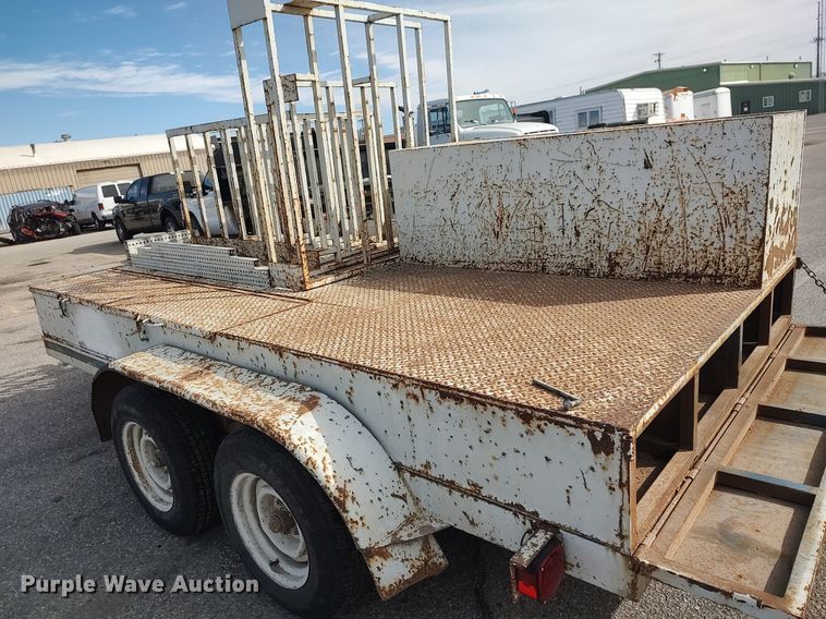 image for item DG5369 1995 Starlite  utility trailer