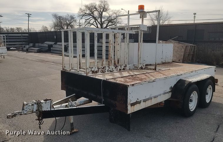 image for item DG5370 1995 Starlite  utility trailer