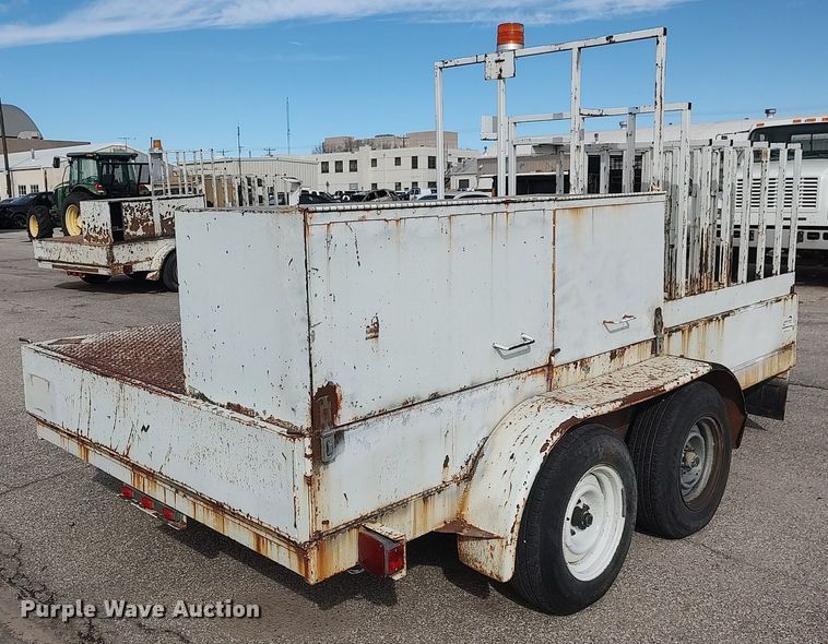 image for item DG5370 1995 Starlite  utility trailer