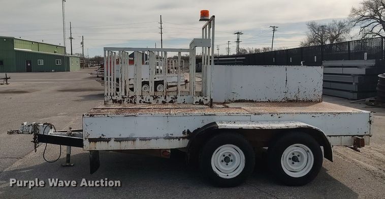 image for item DG5370 1995 Starlite  utility trailer