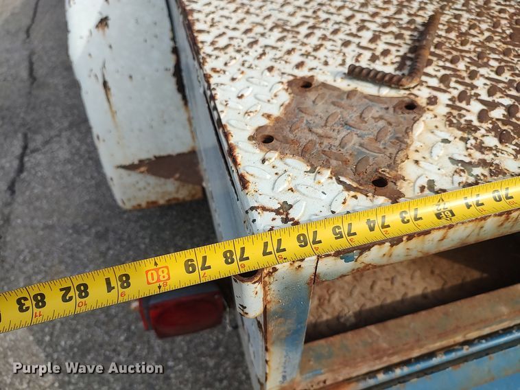 image for item DG5370 1995 Starlite  utility trailer