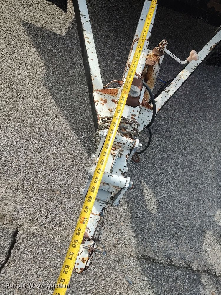 image for item DG5370 1995 Starlite  utility trailer