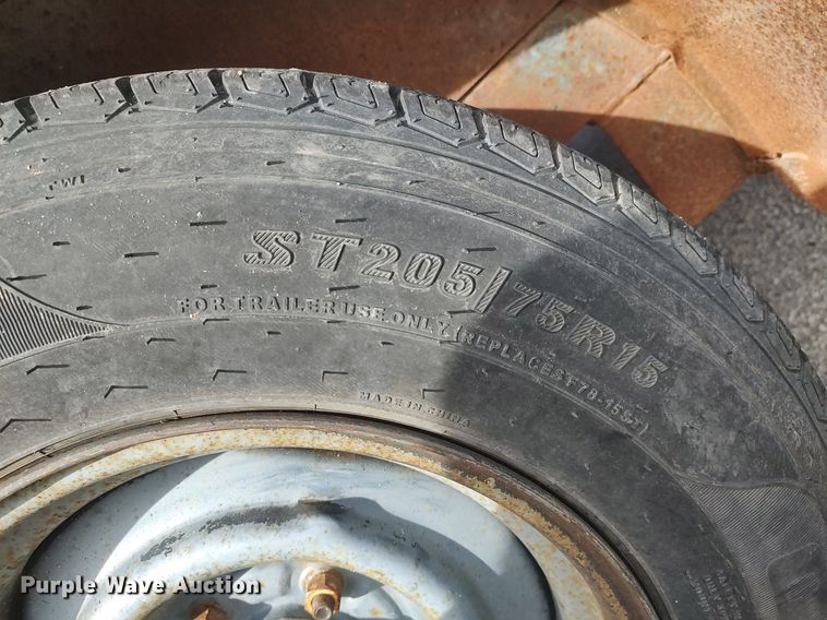 image for item DG5370 1995 Starlite  utility trailer