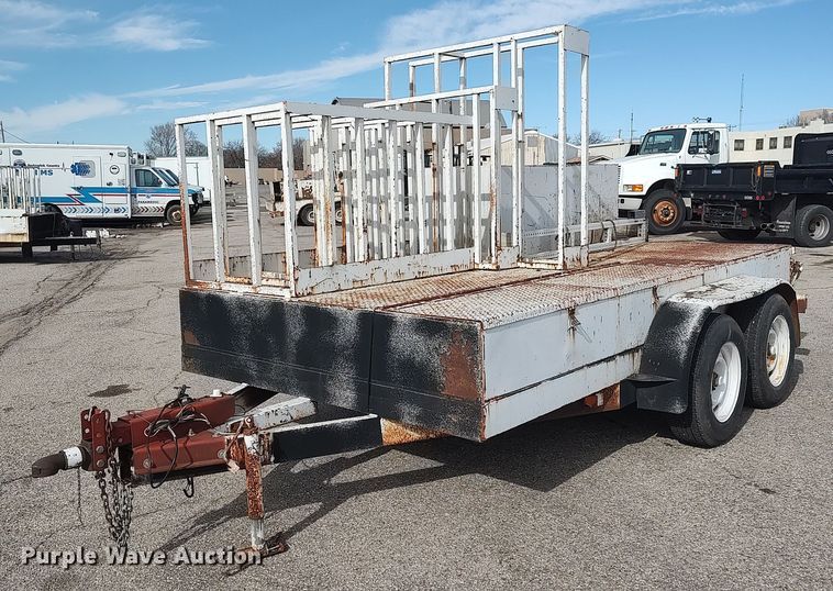 image for item DG5371 1995 Starlite  utility trailer