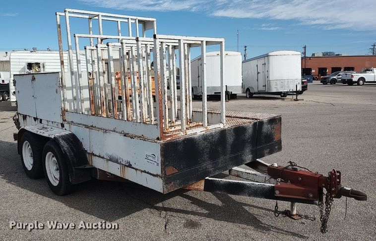 image for item DG5371 1995 Starlite  utility trailer