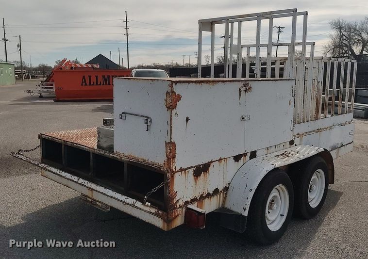 image for item DG5371 1995 Starlite  utility trailer