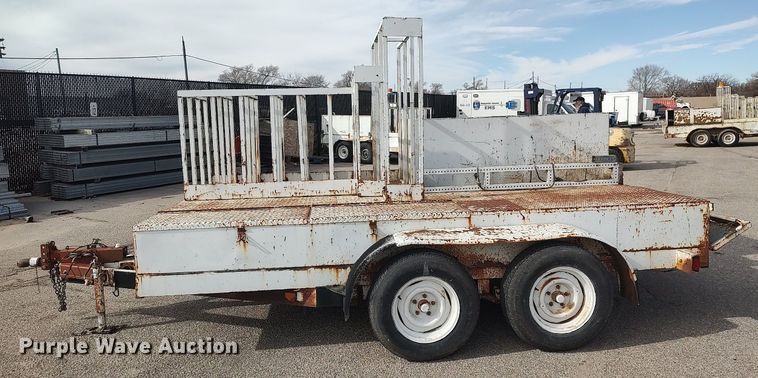 image for item DG5371 1995 Starlite  utility trailer