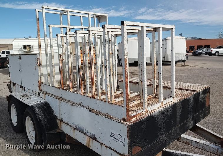 image for item DG5371 1995 Starlite  utility trailer